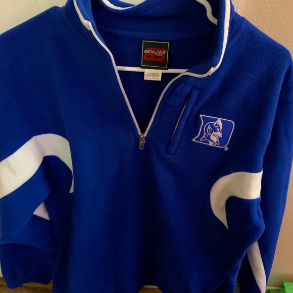 Other - Duke University Polyester 1/4 Zip Pullover